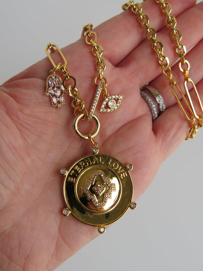 Diamond Mallorca Eternal Love Necklace