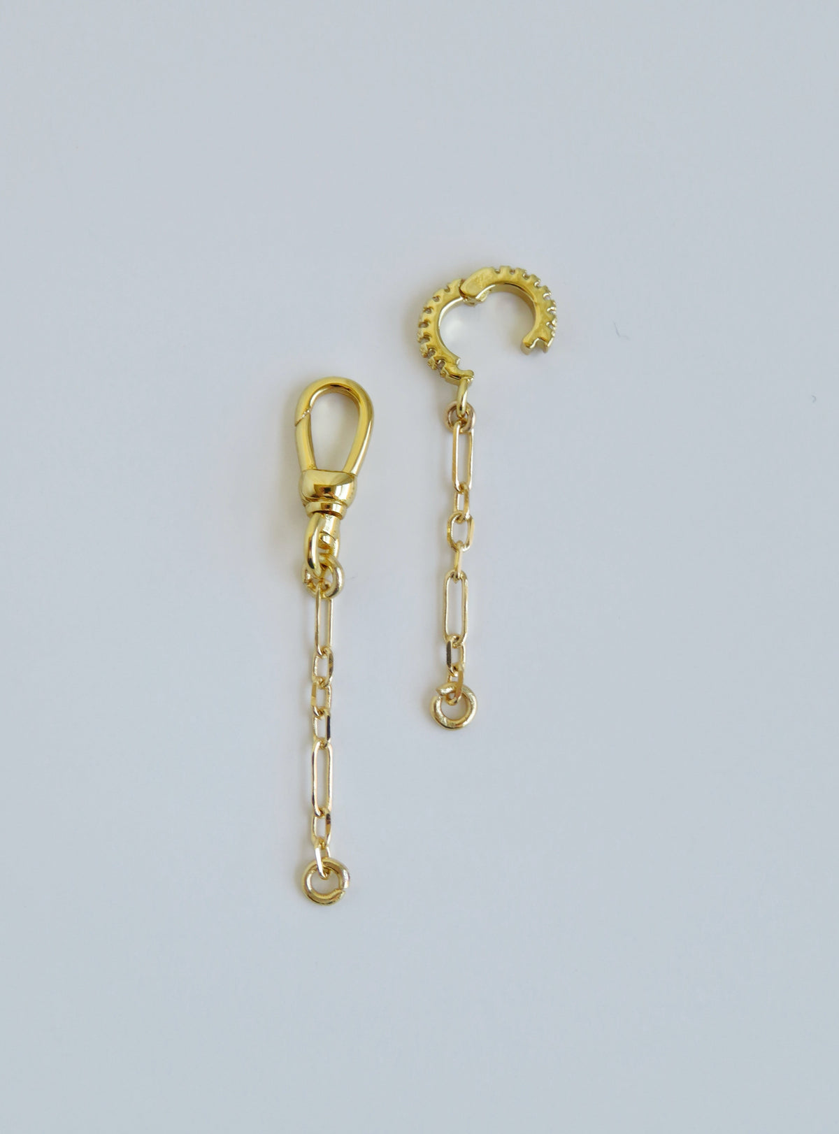 Hinged Clasp Lariat Chain - add a charm
