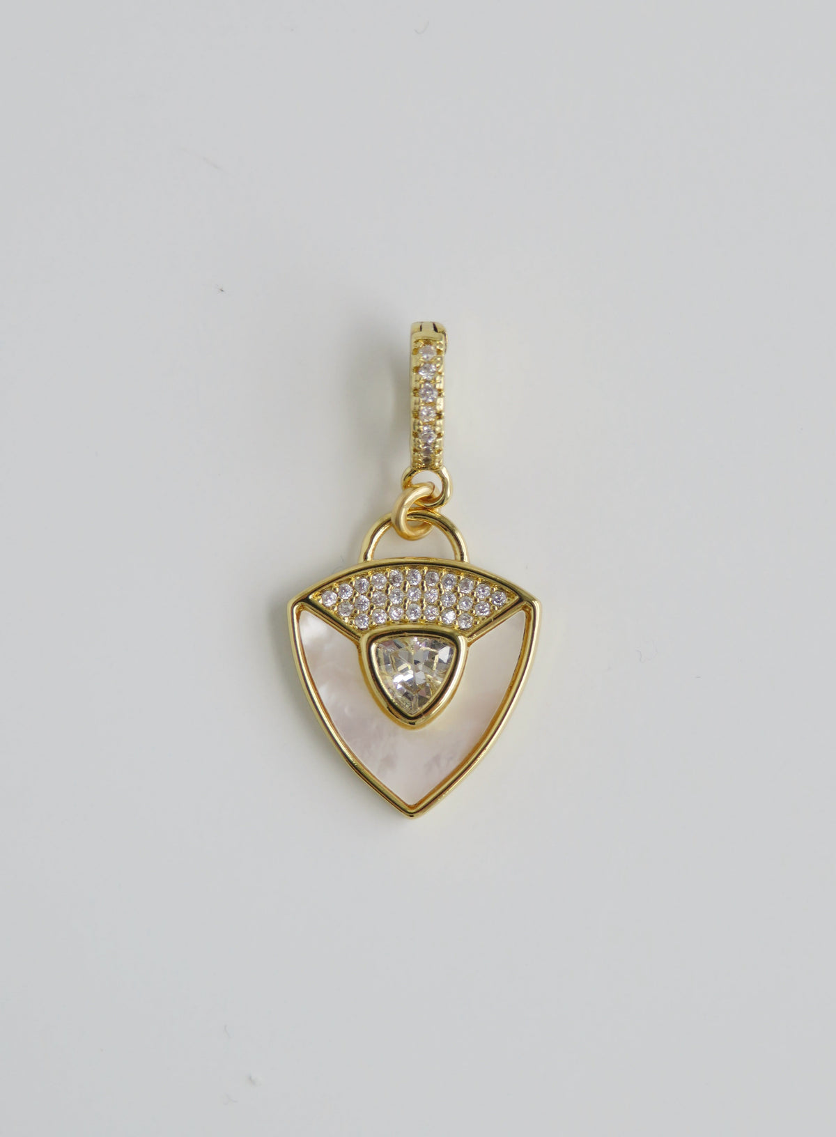 Perla Charms on Diamond Clasp