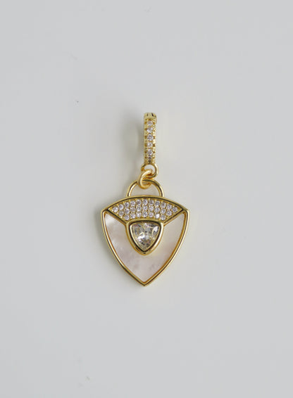 Perla Charms on Diamond Clasp