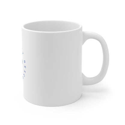 Rescue Paw Ceramic Mug — "Love's Legacy Rescue" Coffee Cup for Animal Lovers