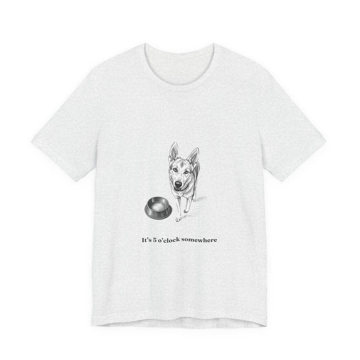 Dog Lover Tee — 'It's 5 o'clock Somewhere' Shirt
