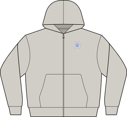 Unisex 10 oz Full-Zip Hoodie Sweatshirt