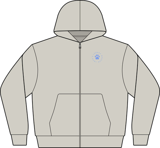 Unisex 10 oz Full-Zip Hoodie Sweatshirt
