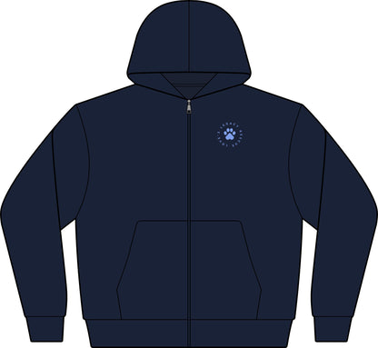 Unisex 10 oz Full-Zip Hoodie Sweatshirt