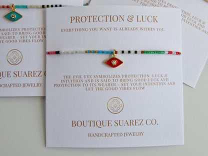Protect My Aura - Evil Eye Bracelet