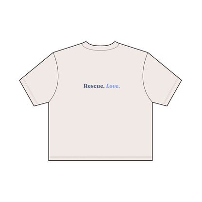 Rescue. Love. Women's Garment-Dyed T-Shirt
