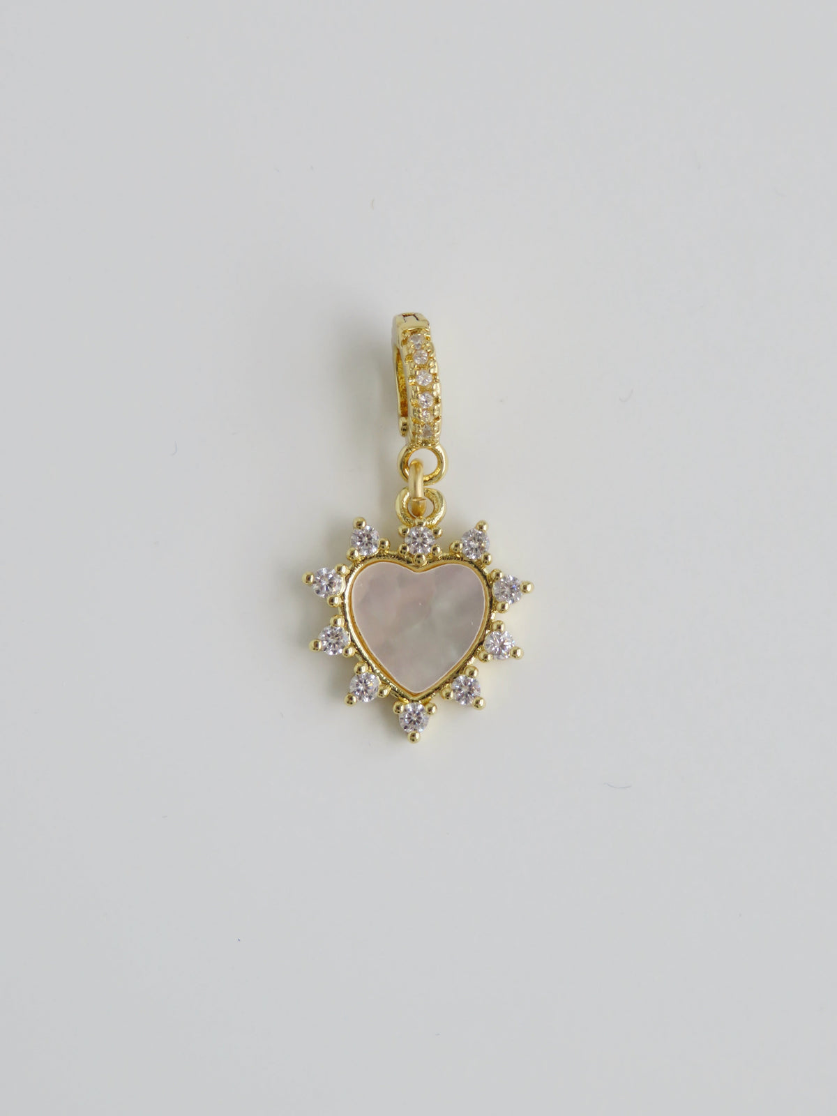 Perla Charms on Diamond Clasp