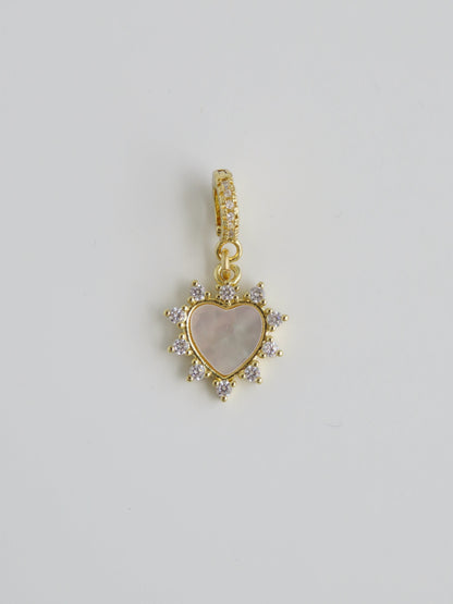 Perla Charms on Diamond Clasp