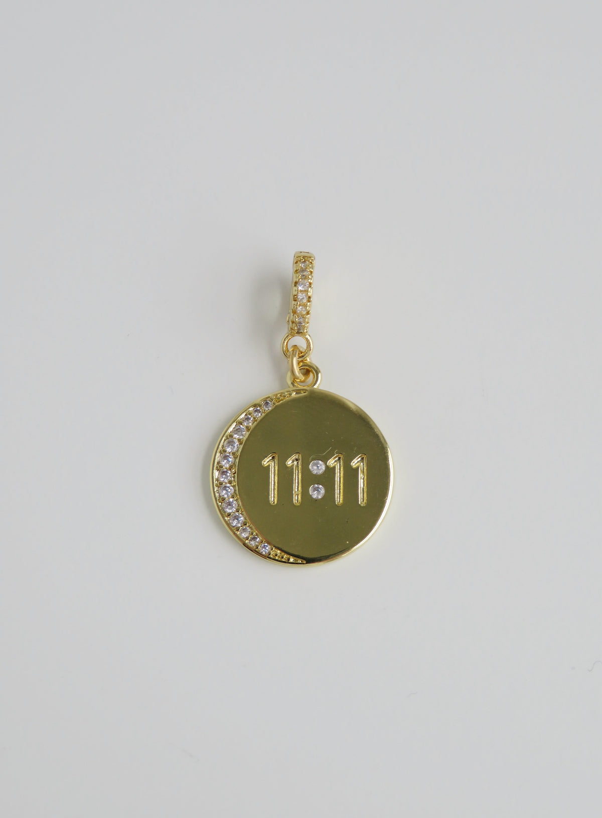 11:11 Gold Angel Number on Clasp