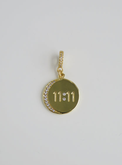 11:11 Gold Angel Number on Clasp