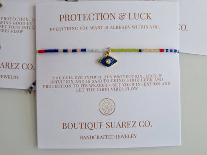 Protect My Aura - Evil Eye Bracelet