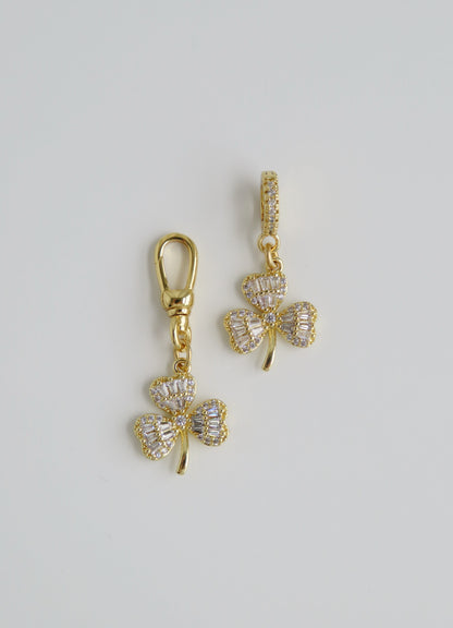 Lucky Leaf - Shamrock Charm on Clasp