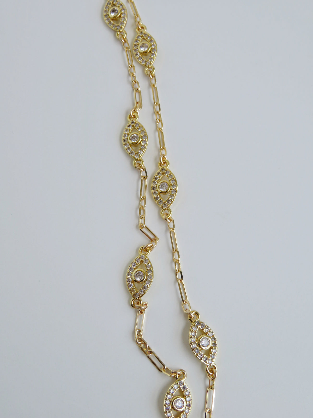 Diamond Evil Eye Necklace