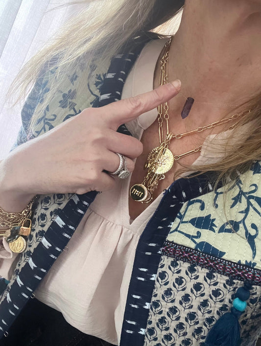 Positive Intentions Crystal Necklace