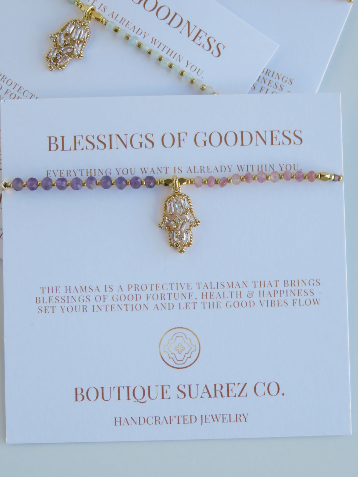 Divine Blessings - Kira Hamsa Bracelet
