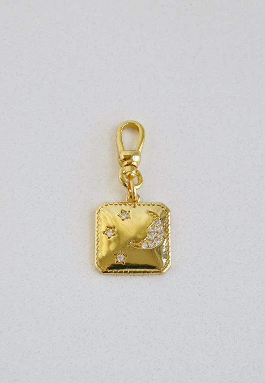Square Domed Celestial with Swivel Clasp