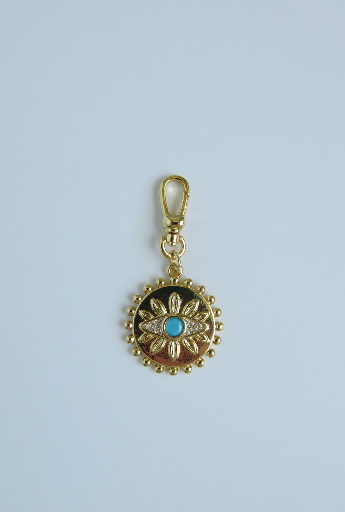 Turquoise Eye - Evil Eye Charm on Clasp