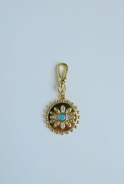 Turquoise Eye - Evil Eye Charm on Clasp
