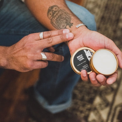 Birch Charcoal Solid Cologne