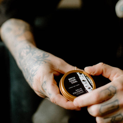 Birch Charcoal Solid Cologne