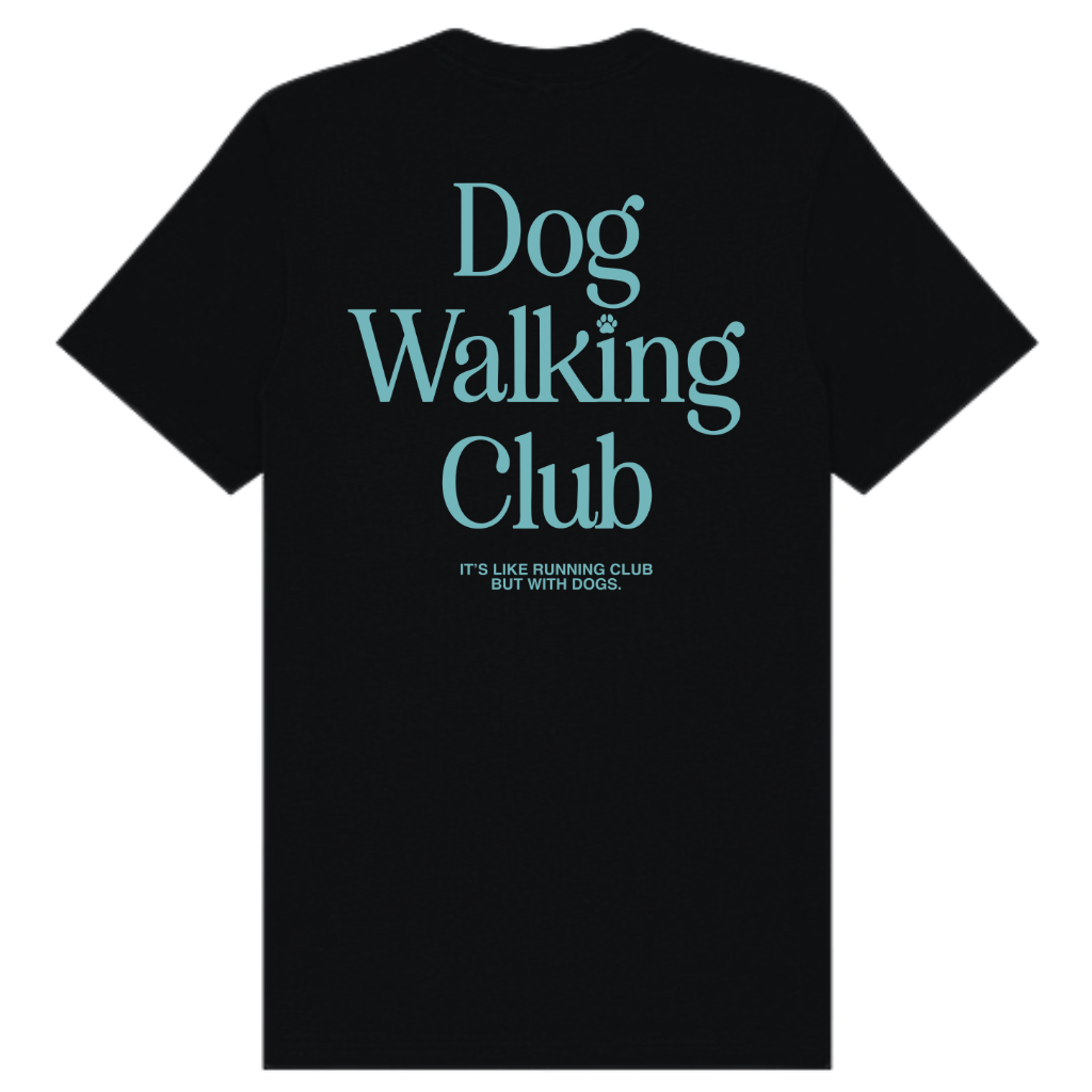 Dog Walking Club T-Shirt | Gift for Dog Lovers & Dog Walkers | Puppies Soft™ Fabric