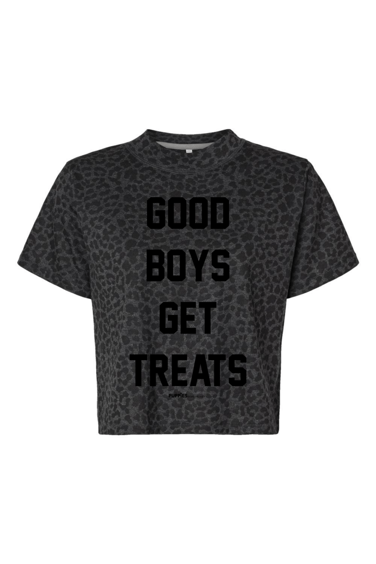 Good Boys Get Treats Crop Tee | Gift for Dog Moms & Dog Lovers | Made in USA