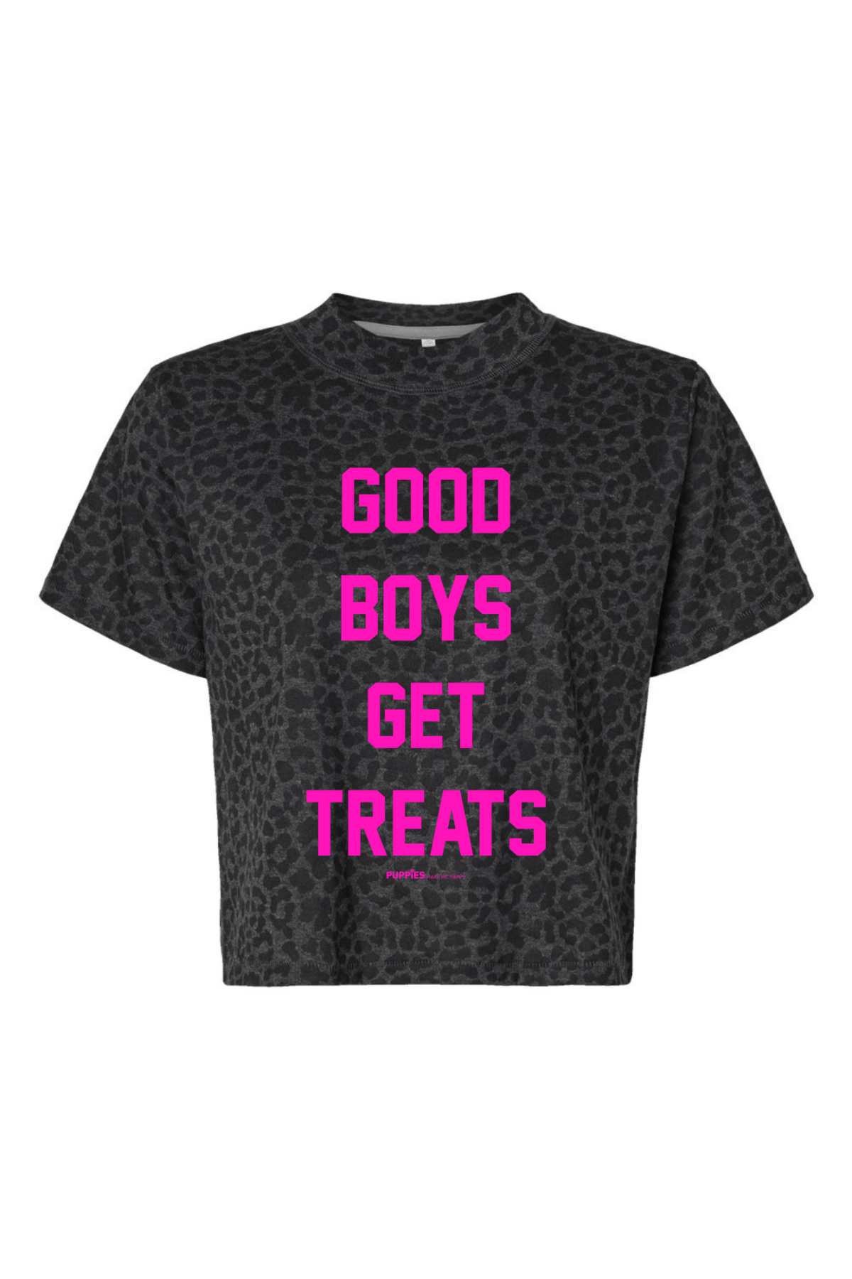Good Boys Get Treats Crop Tee | Gift for Dog Moms & Dog Lovers | Made in USA