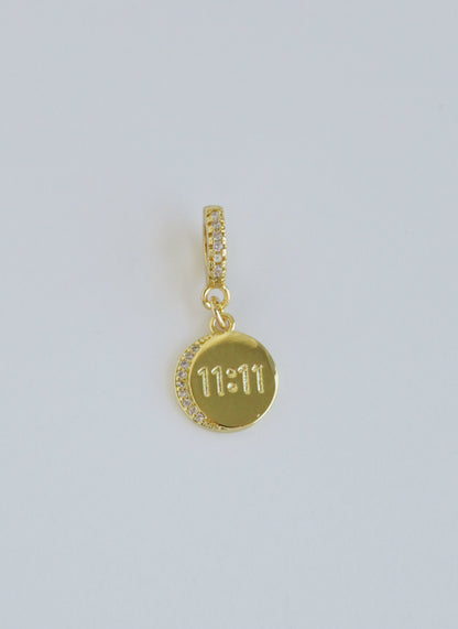 Set Your Intentions- Petite 11:11 Charm on Diamond Clasp