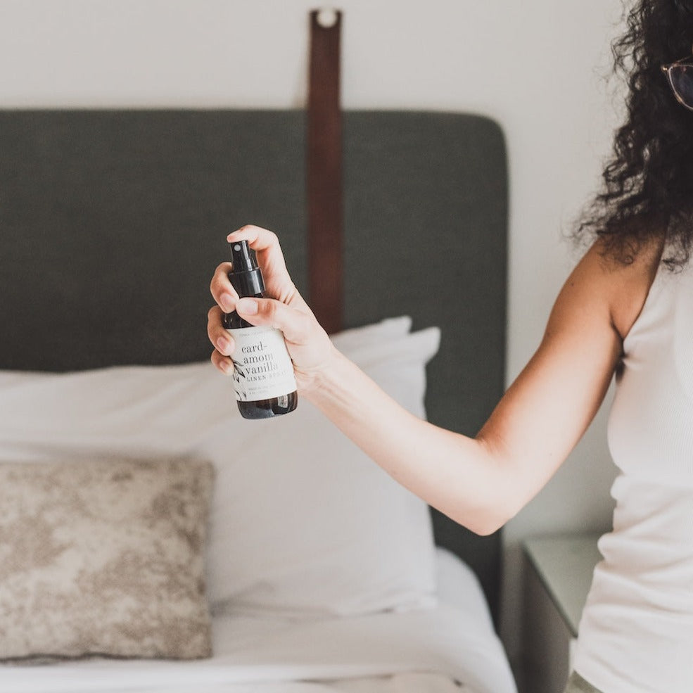 Cardamom Vanilla Linen Spray