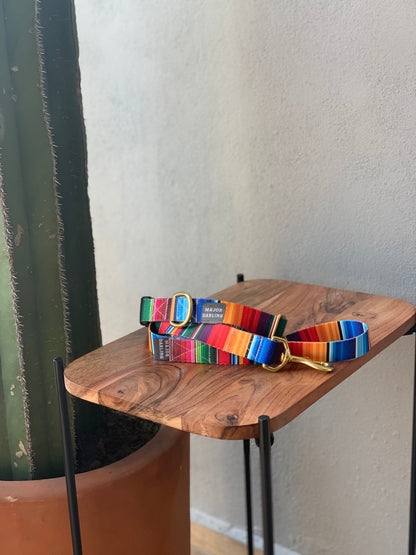 not-so-basic snap collar / serape
