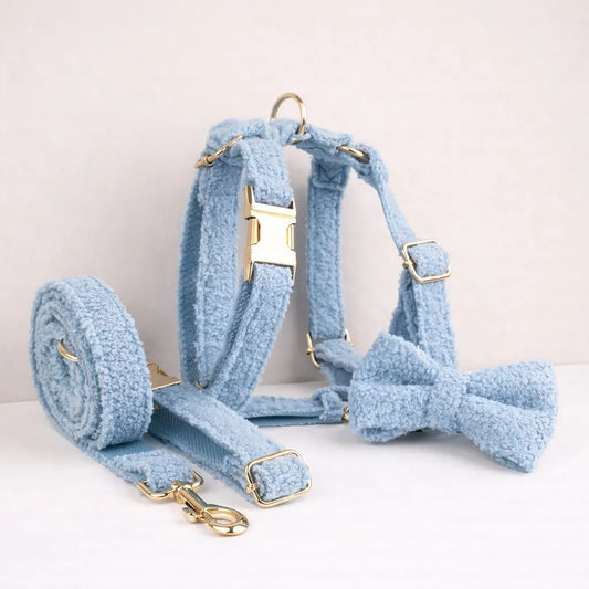 Light Blue Teddy Set
