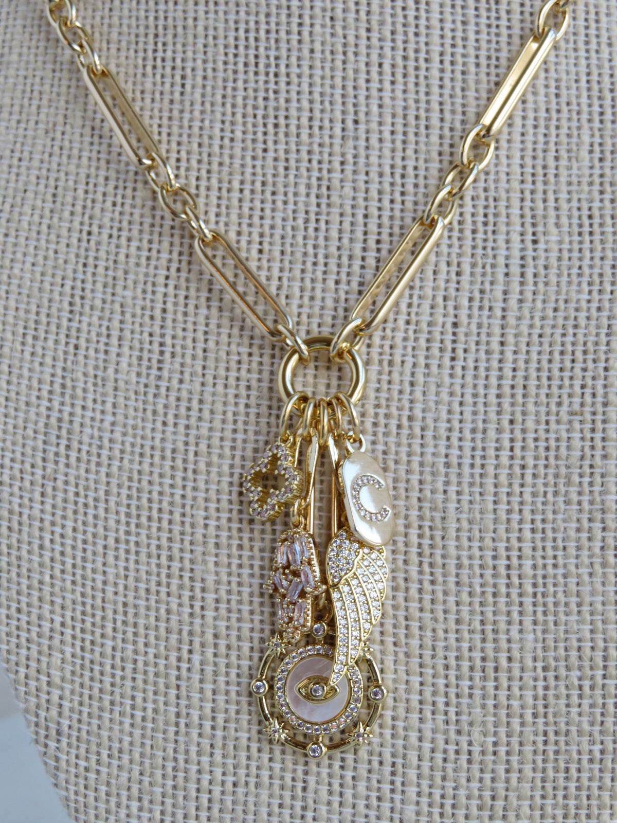 Love & Divine Guidance Initial Charm Cluster