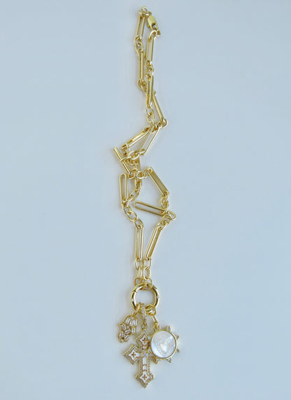 Love. Protection & Blessings of Goodness Charm Cluster Necklace