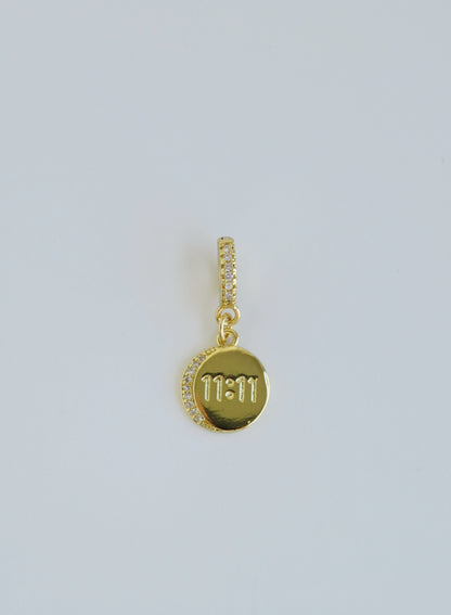 Set Your Intentions- Petite 11:11 Charm on Diamond Clasp