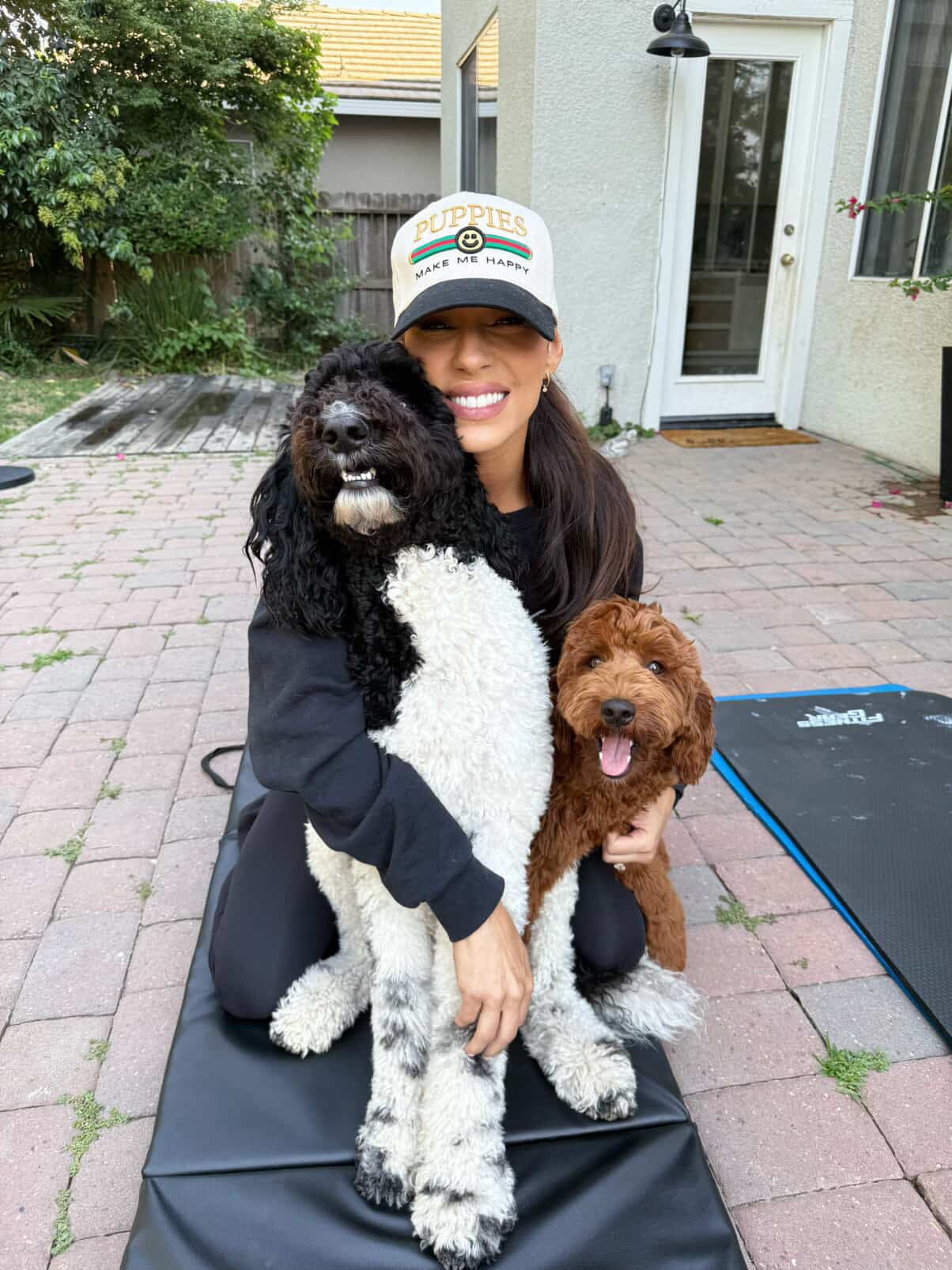 Pup Lux Embroidered 5 Panel Hat | Gold 3D Puff | Premium Gift for Dog Lovers