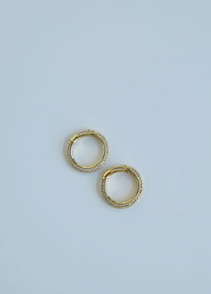 Diamond Charm Holder Clasp