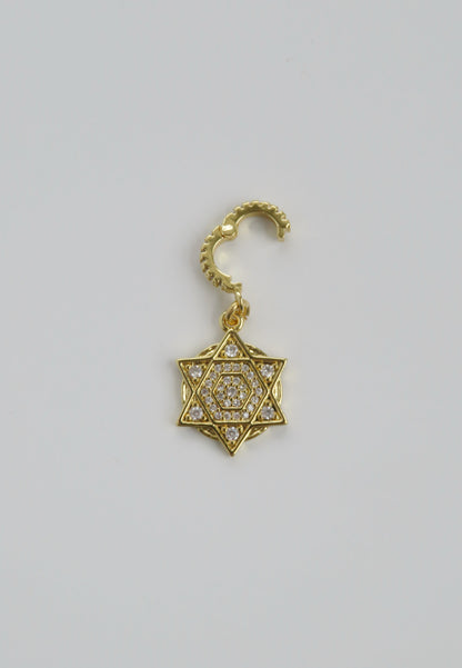 Empower My Spirit  - Star of David Charm on Clasp
