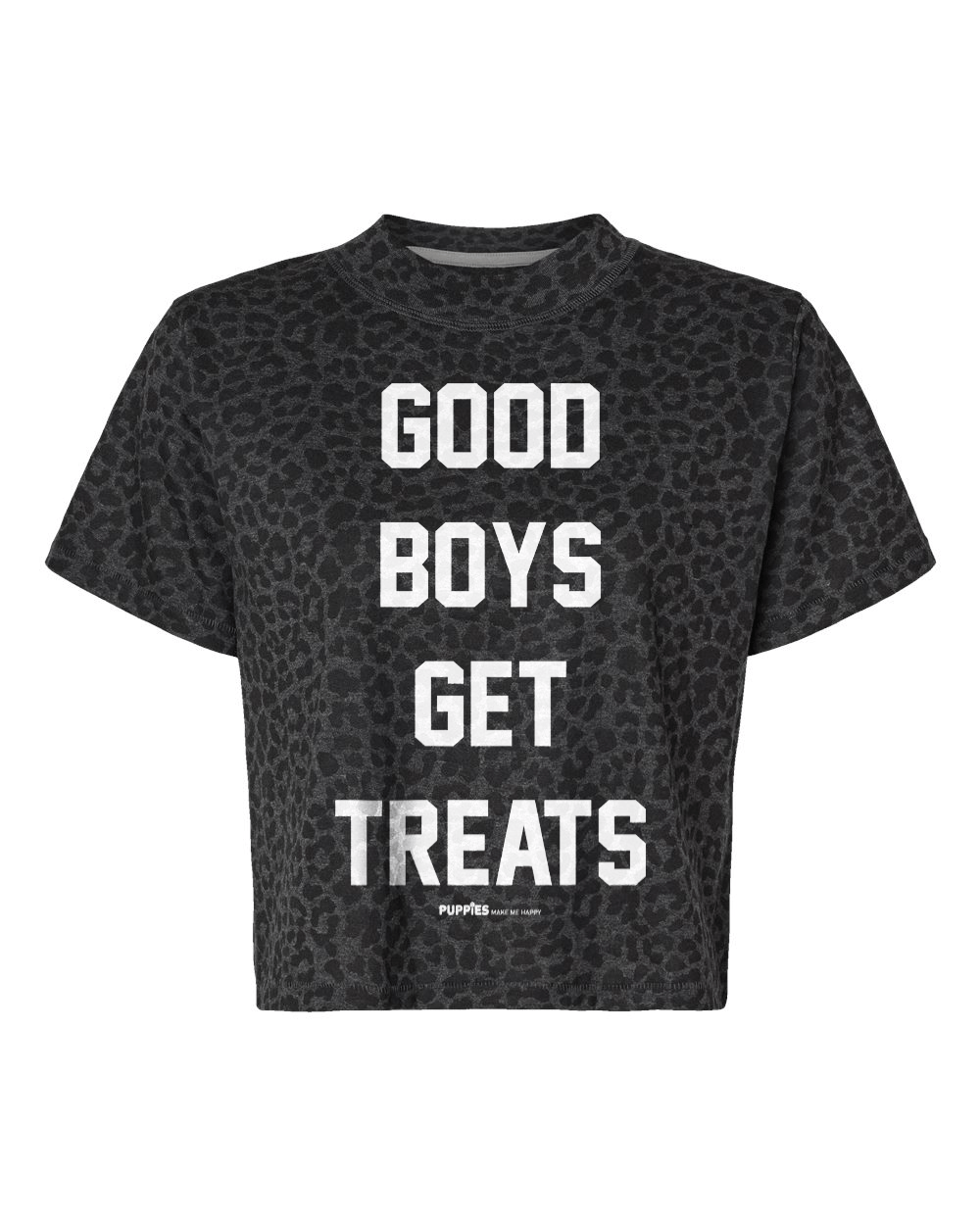 Good Boys Get Treats Crop Tee | Gift for Dog Moms & Dog Lovers | Made in USA