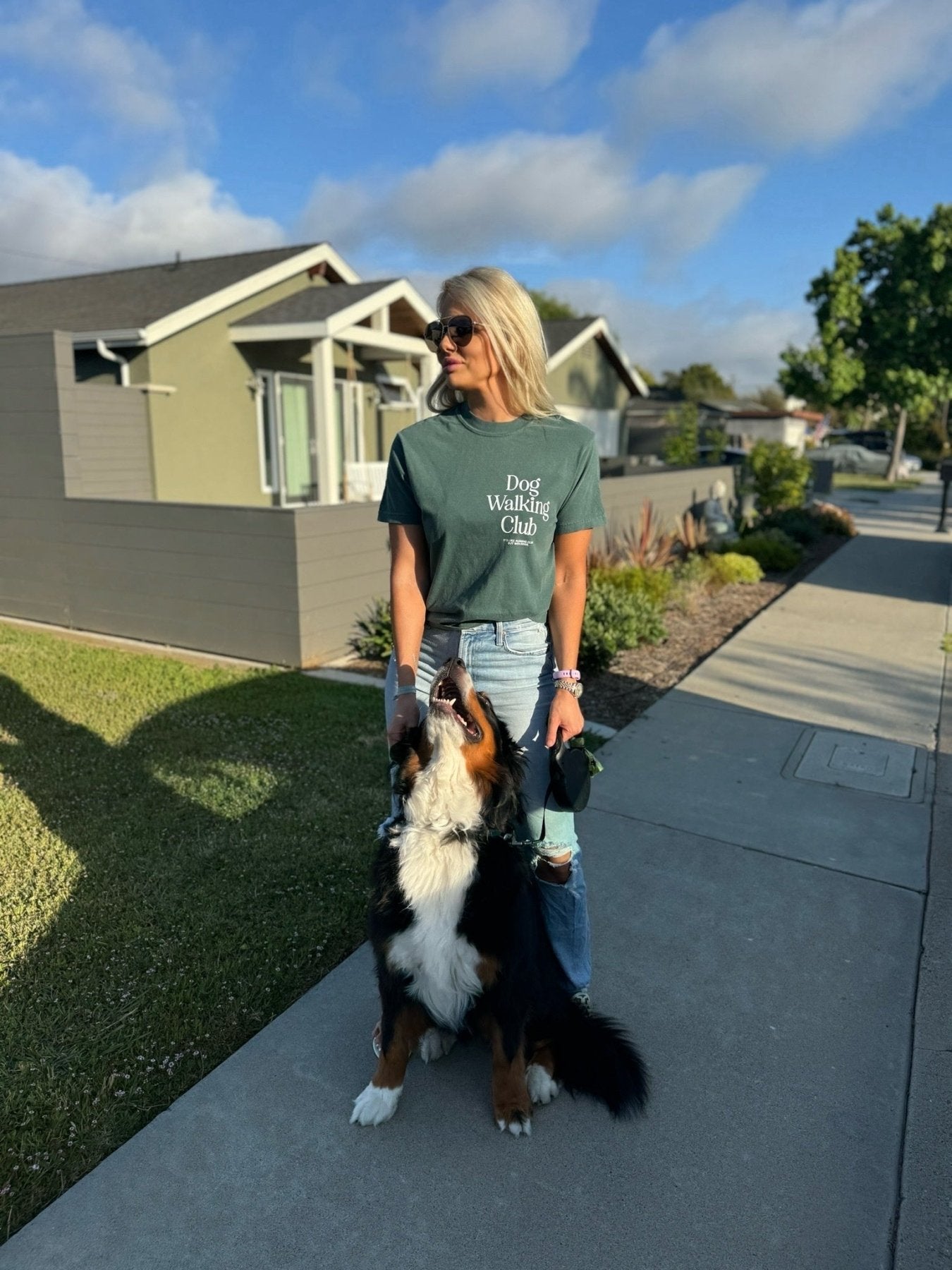 Dog Walking Club T-Shirt | Gift for Dog Lovers & Dog Walkers | Puppies Soft™ Fabric