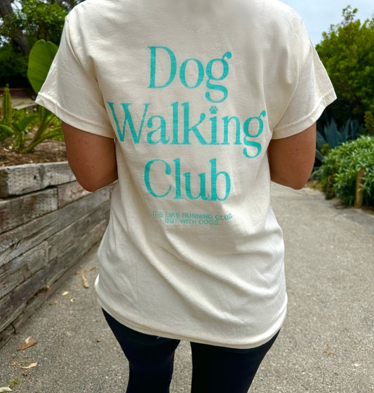 Dog Walking Club T-Shirt | Gift for Dog Lovers & Dog Walkers | Puppies Soft™ Fabric