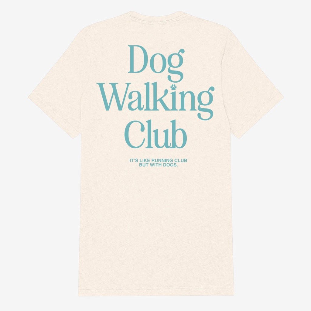 Dog Walking Club T-Shirt | Gift for Dog Lovers & Dog Walkers | Puppies Soft™ Fabric