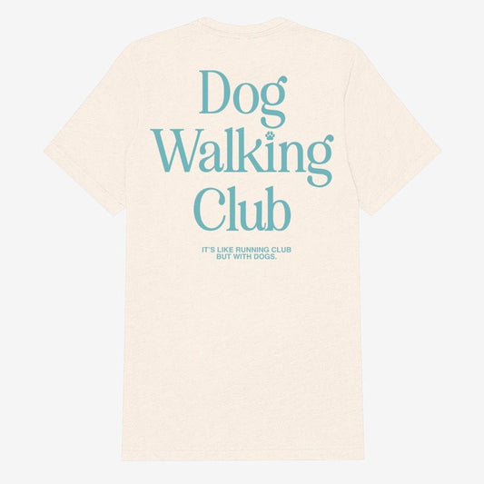 Dog Walking Club T-Shirt | Gift for Dog Lovers & Dog Walkers | Puppies Soft™ Fabric