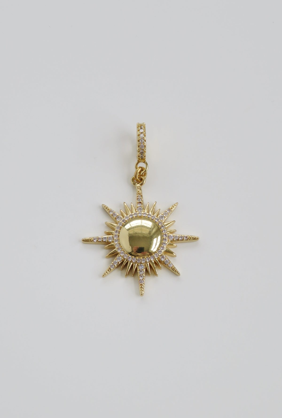 Radiant Sun Pendant on Clasp