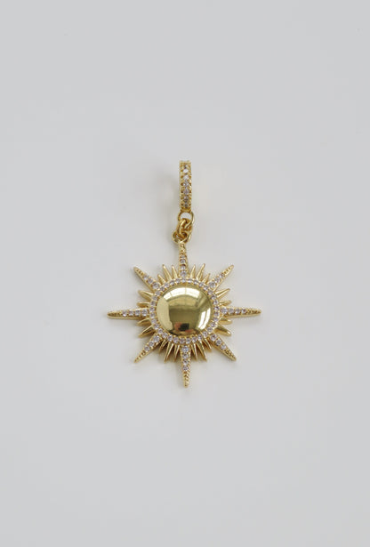 Radiant Sun Pendant on Clasp