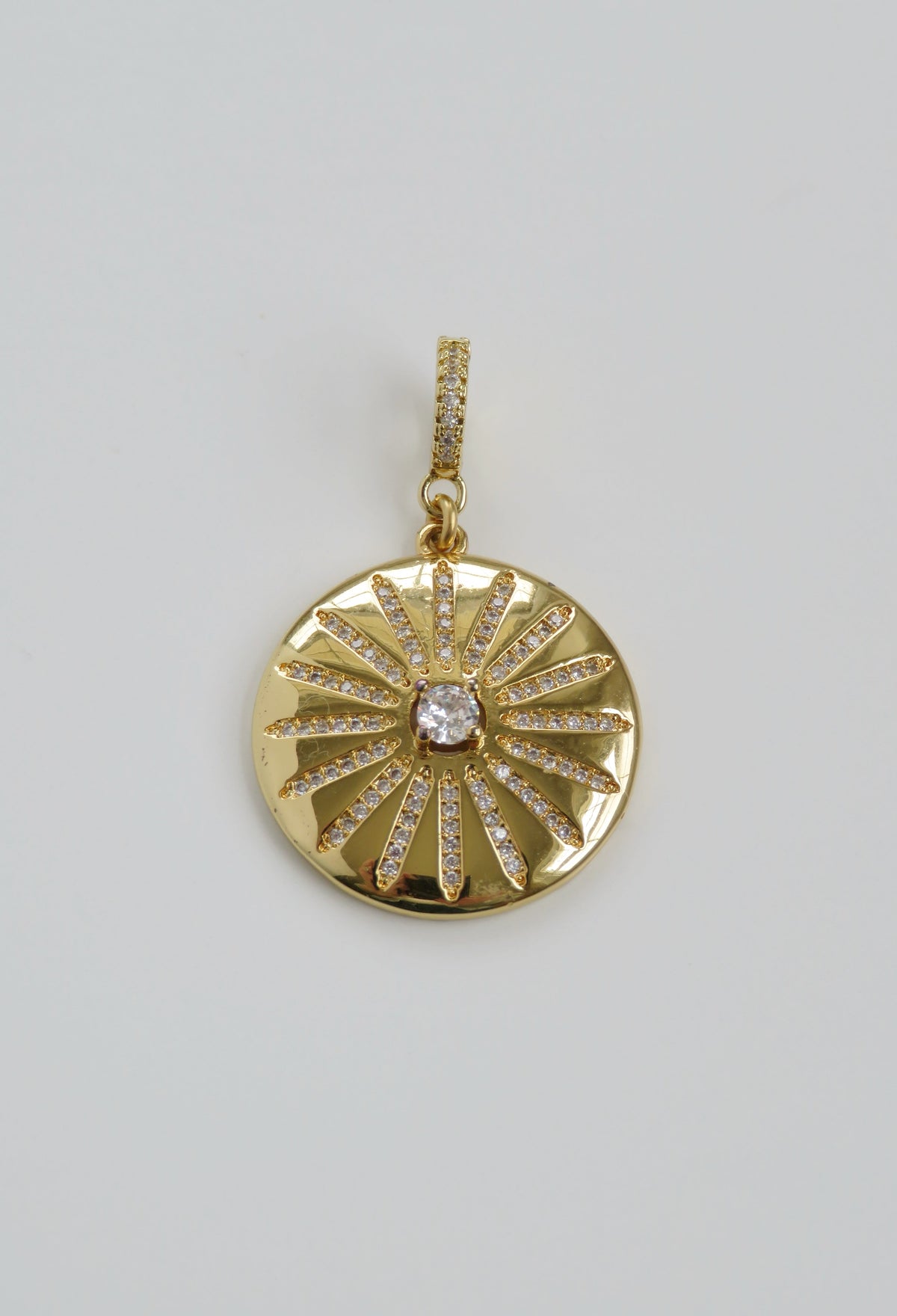 Luminous Pendant on Diamond Hinged Clasp