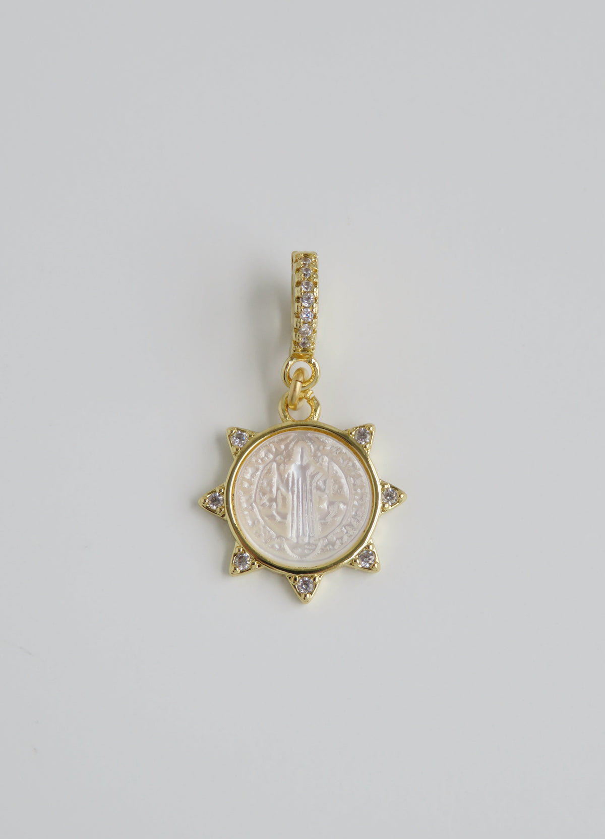 Perla Charms on Diamond Clasp
