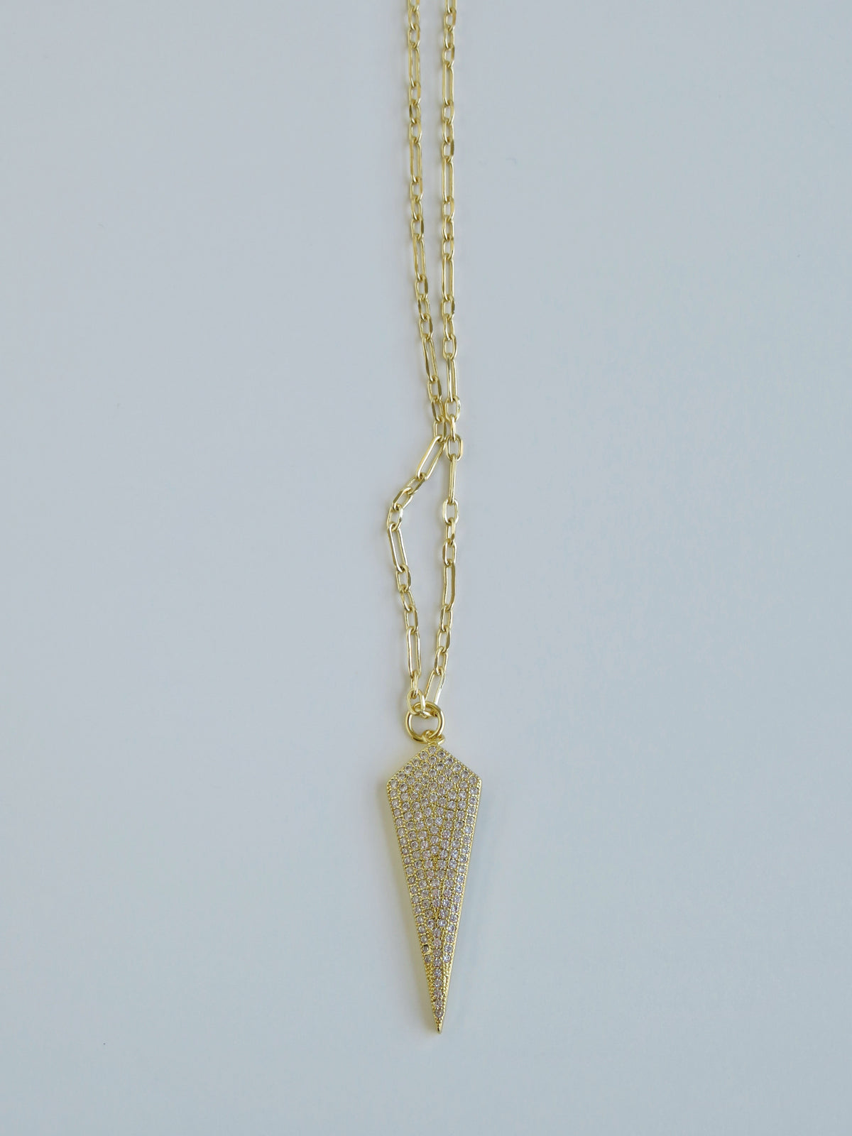 Diamond Arrowhead Necklace