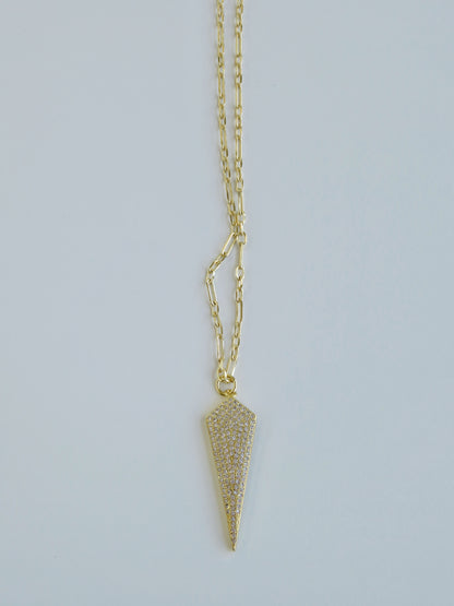 Diamond Arrowhead Necklace