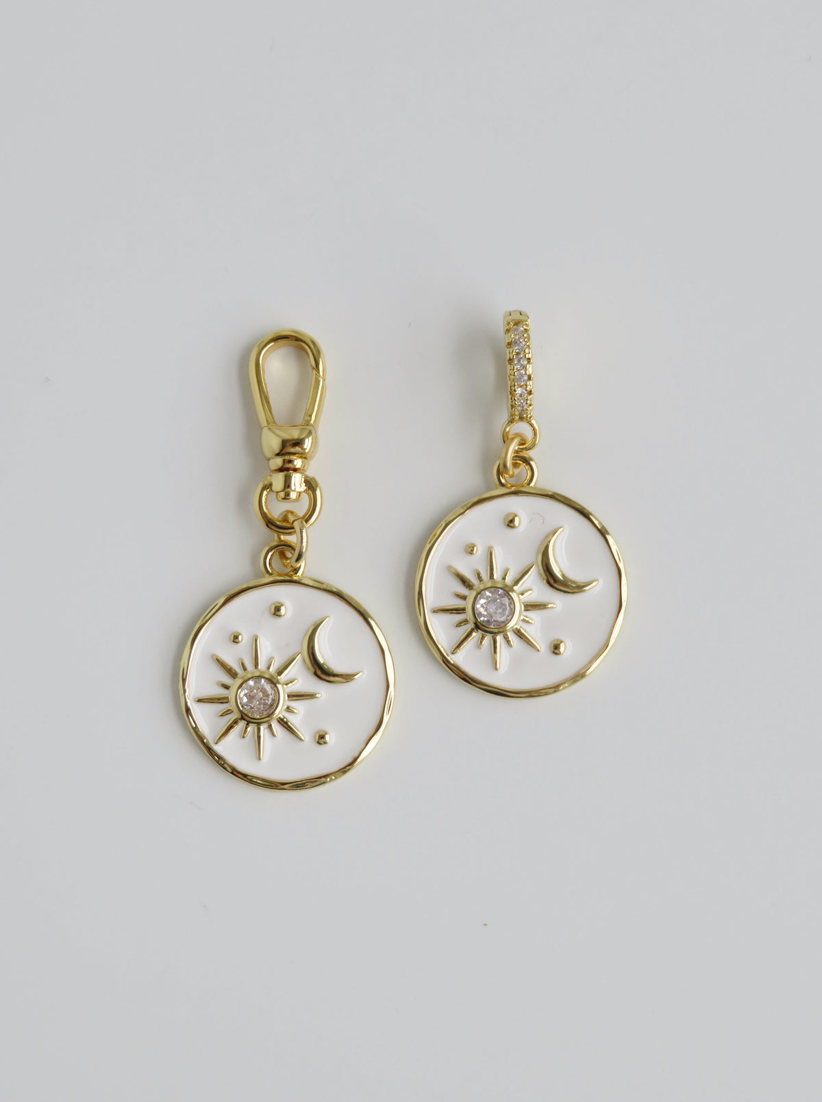 Enamel Celestial Charm on Clasp